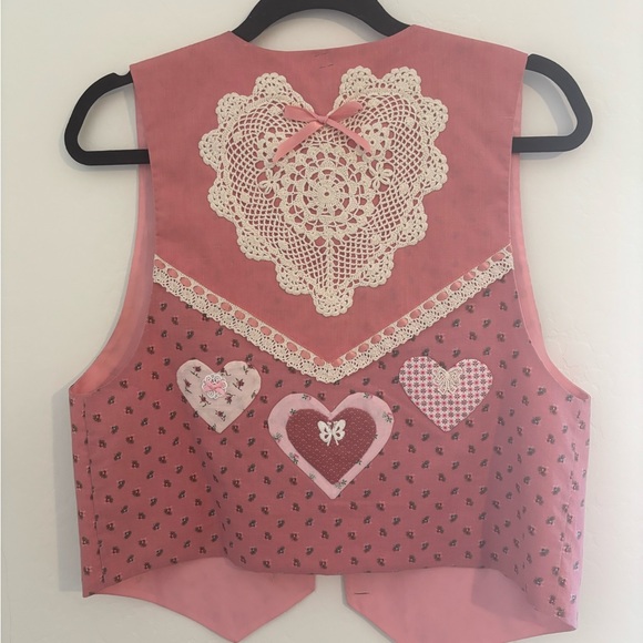 Handmade embellished vest - Picture 2 of 2